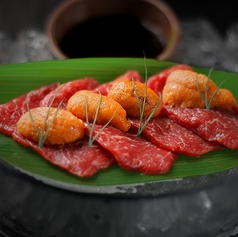 生しゃぶ雲丹醤油