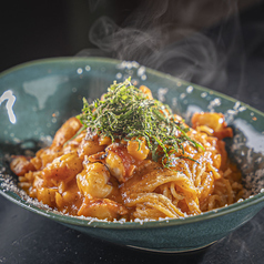 タコのアラビアータ