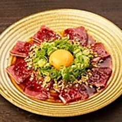 国産にんにく馬刺し
