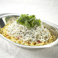 しらすと大葉のパスタ