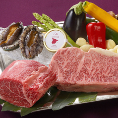 ホテルオークラレストラン名古屋 鉄板焼 さざんかのコース写真