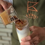 夜カフェ使いにもオススメのK STREET COFFEE+BAR★可愛いラテアートでSNS映え◎