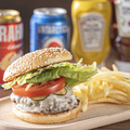 料理メニュー写真&nbsp;ダブルチーズバーガー / Double Cheeseburger