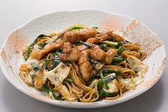 スタミナホルモン焼そば