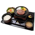 料理メニュー写真&nbsp;とろけるハンバーグMサイズ[200g]御膳　Hamburg steak