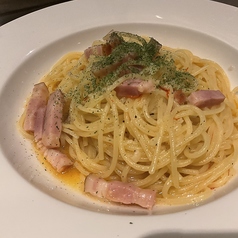 ベーコンのペペロンチーノ