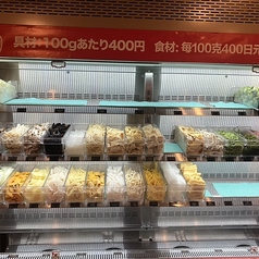 お好きな具材をのせて、自分好みの一杯を召し上がれ