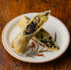 グリーンカレー春巻