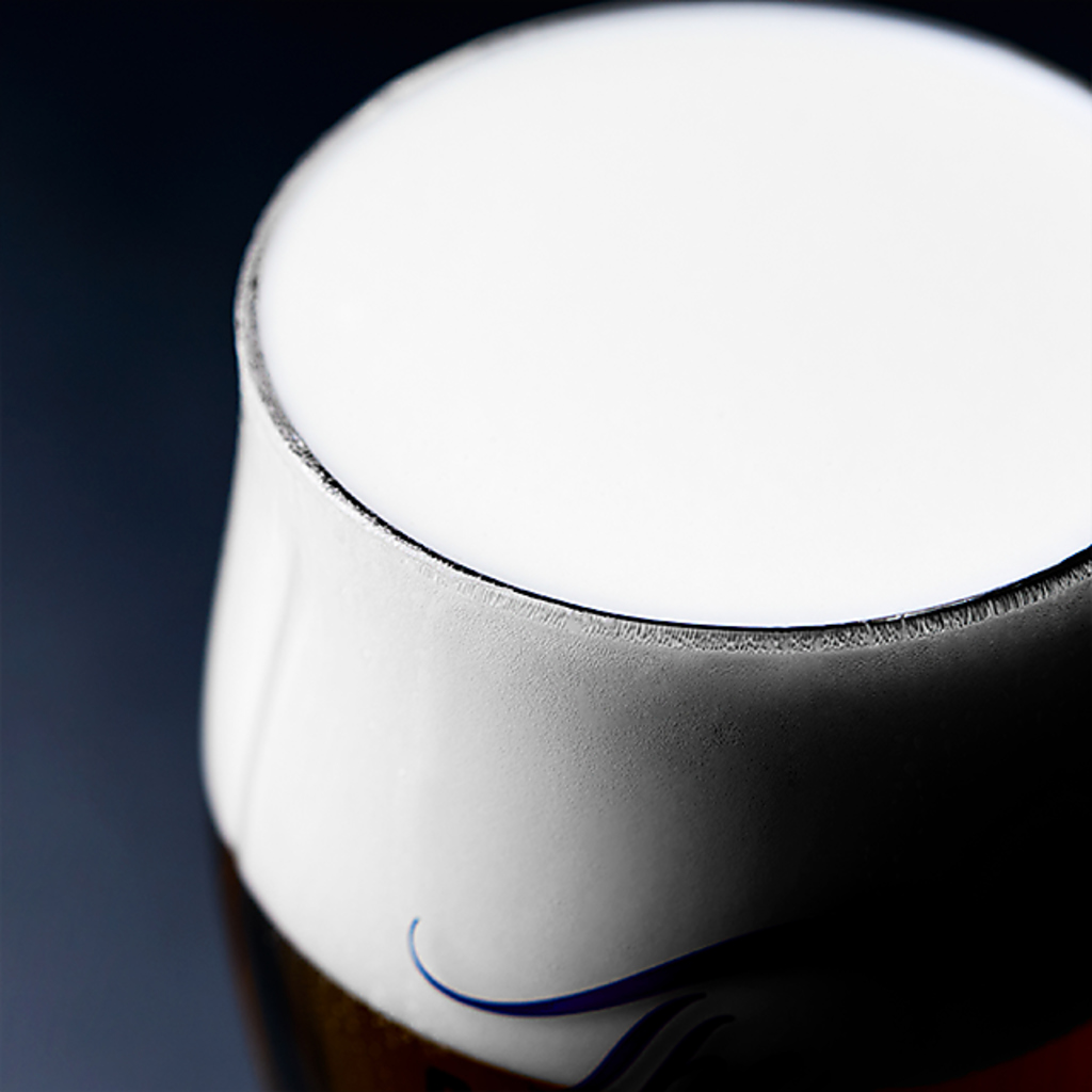 ビールにこだわっています◎美しい「神泡」によって、時間が経ってもおいしいビールが味わえます！