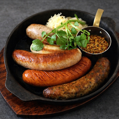 ソーセージ盛り