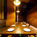 40名様まで対応◆浜松町店のおしゃれで魅惑の個室で美味しい美食と共に素敵なひと時を…おしゃれな個室は浜松町店自慢のお席♪も付いているのでいろいろな用途にお使い頂けます♪