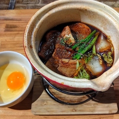 豚の角煮と野菜のすき焼き風