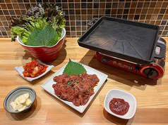 飛騨牛焼肉(五味五色セット付き)