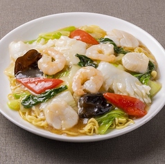 海鮮あんかけ焼きそば