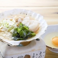 料理メニュー写真 ホタテの貝焼き味噌
