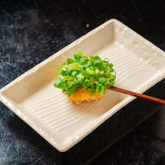 数の子扇揚げネギマヨ仕立て