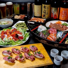 牡蠣と海鮮の和洋食彩 くつろぎや 本八幡のコース写真