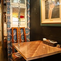 心安らぐひとときはきっとお気に入りの場所になります。