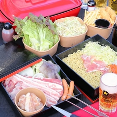 【ランチ】別府タワー屋上BBQ スタンダードランチ