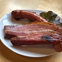 岡喜牧場特製　近江牛入りソーセージ　1本