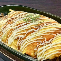 鉄板オム焼きそば