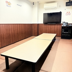 個室座敷席宴会コースご利用時に＋1,000円で個室のご予約が可能です。