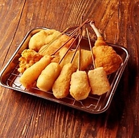衣・ソース・油までこだわった本場大阪の串かつ◎