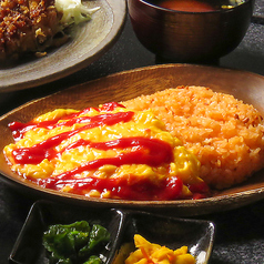オムライス (チキンライス)