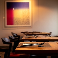 お洒落な店内＆『五感で楽しむ』イタリアン×フレンチ