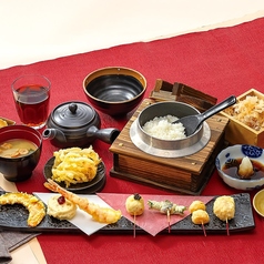 秋麗のひとくち天ぷら御膳