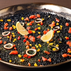 イカスミのパエリア（2人前）