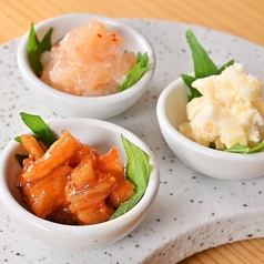 珍味三種盛り