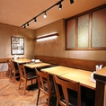 4名様用のお席を8席ご用意しております。