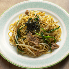 煮干し出汁香る焼きラーメン／ただの焼きラーメンじゃあございません