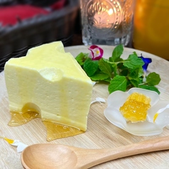 蜂蜜＆ヨーグルトのレアチーズケーキ