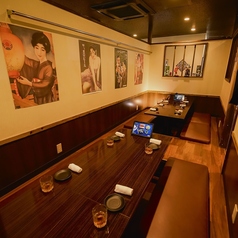 最大10名様までお座りいただける個室をご用意★八王子で個室・女子会・誕生日・会社宴会・飲み放題・食べ放題・歓迎会・送別会・歓送迎会を是非よいよい酒場で♪