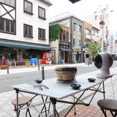 1日1組限定で野外席をご用意！夏季限定で気軽にBBQをお楽しみください♪