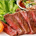 料理メニュー写真 ヌァヤーン/牛肉のレアステーキ