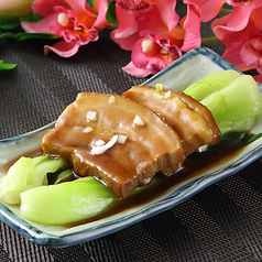 豚バラ肉の醤油煮込み