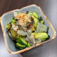 梅たこわさきゅう