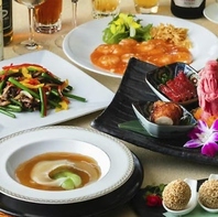 自慢の広東料理を贅沢に楽しめるコースを各種ご用意