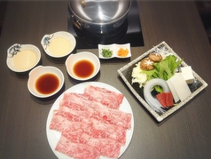 和食 和牛 鍋料理 花霞のコース写真