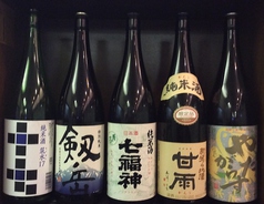 日本酒、焼酎が豊富