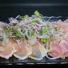 地鶏の塩刺し