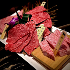 お得盛り 4種盛り 320g【2~3人前】 並:中部位4種 各種4枚(80g)×4部位