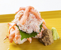 料理メニュー写真 どん！スゴか！カニてんこ盛り