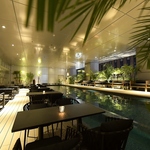 Poolside Restaurant WaterHole ウォーターホール 新宿 東急歌舞伎町タワー