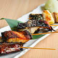 料理メニュー写真&nbsp;さば串お任せ4本盛り