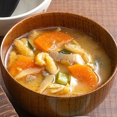 具だくさん鶏汁