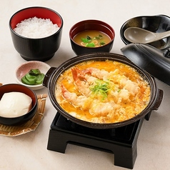 海老天とじ膳